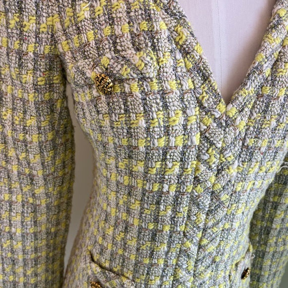 Tuckernuck, green tweed dress, NWT - Picture 2 of 6